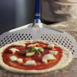 Load image into Gallery viewer, Aluminum rectangular perforated pizza peel