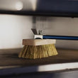 Load image into Gallery viewer, Rotating head oven brush with brass bristles