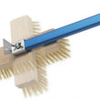 Load image into Gallery viewer, Rotating head oven brush with brass bristles
