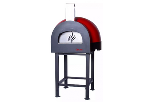 Subito Cotto 60 -  Small Wood with Gas Option Oven with STAND