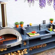 Load image into Gallery viewer, Alfa 4 PIZZE Copper Countertop Wood Fired Pizza Oven - FX4P-LRAM-T