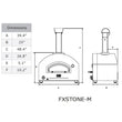 Load image into Gallery viewer, Alfa STONE Medium 27-Inch Countertop Gas Pizza Oven FXSTONE-M