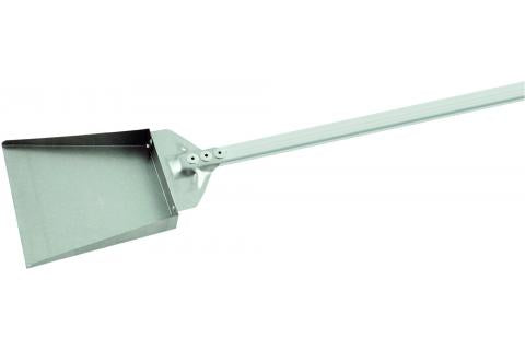 Aluminated steel peel for ashes