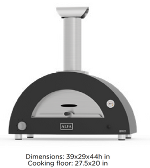 Alfa BRIO Brio 27-Inch Countertop Dual Fuel Pizza Oven FXBRIO