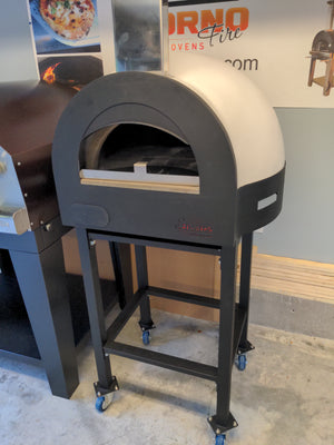 Subito Cotto 60 -  Small Wood with Gas Option Oven with STAND