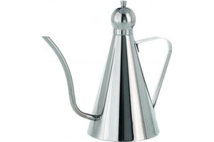 Stainless steel oil can