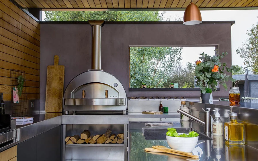 Wood Burning Pizza Oven, PIZZE 4